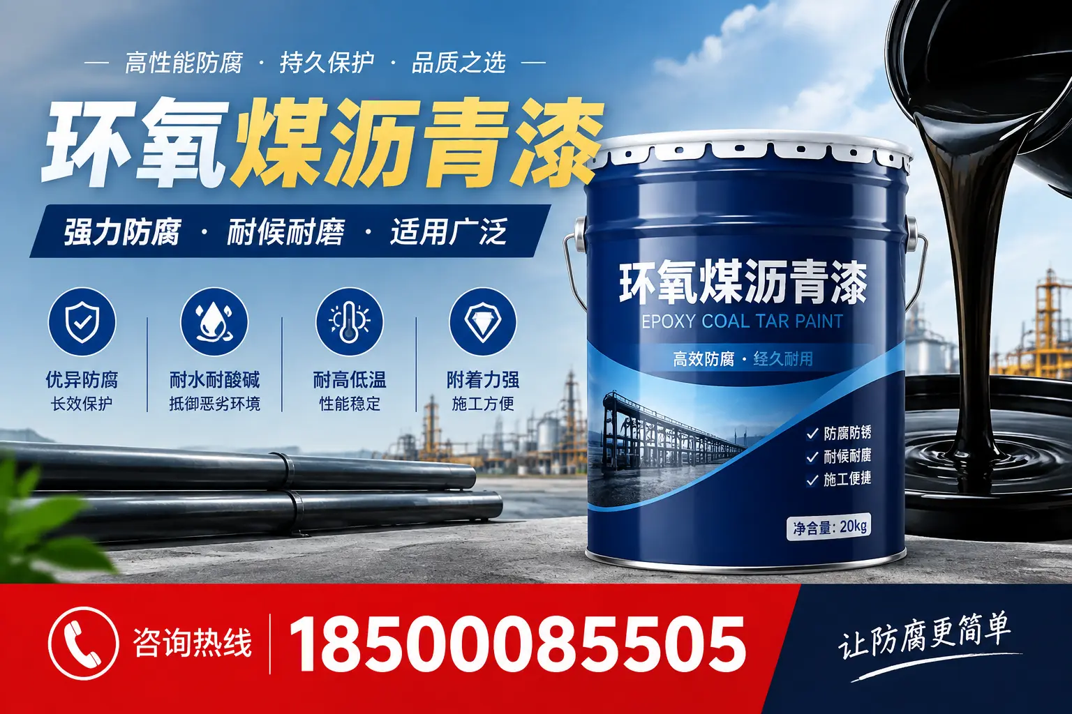 环氧煤沥青漆在不同气候条件下的表现分析,东方适用性
